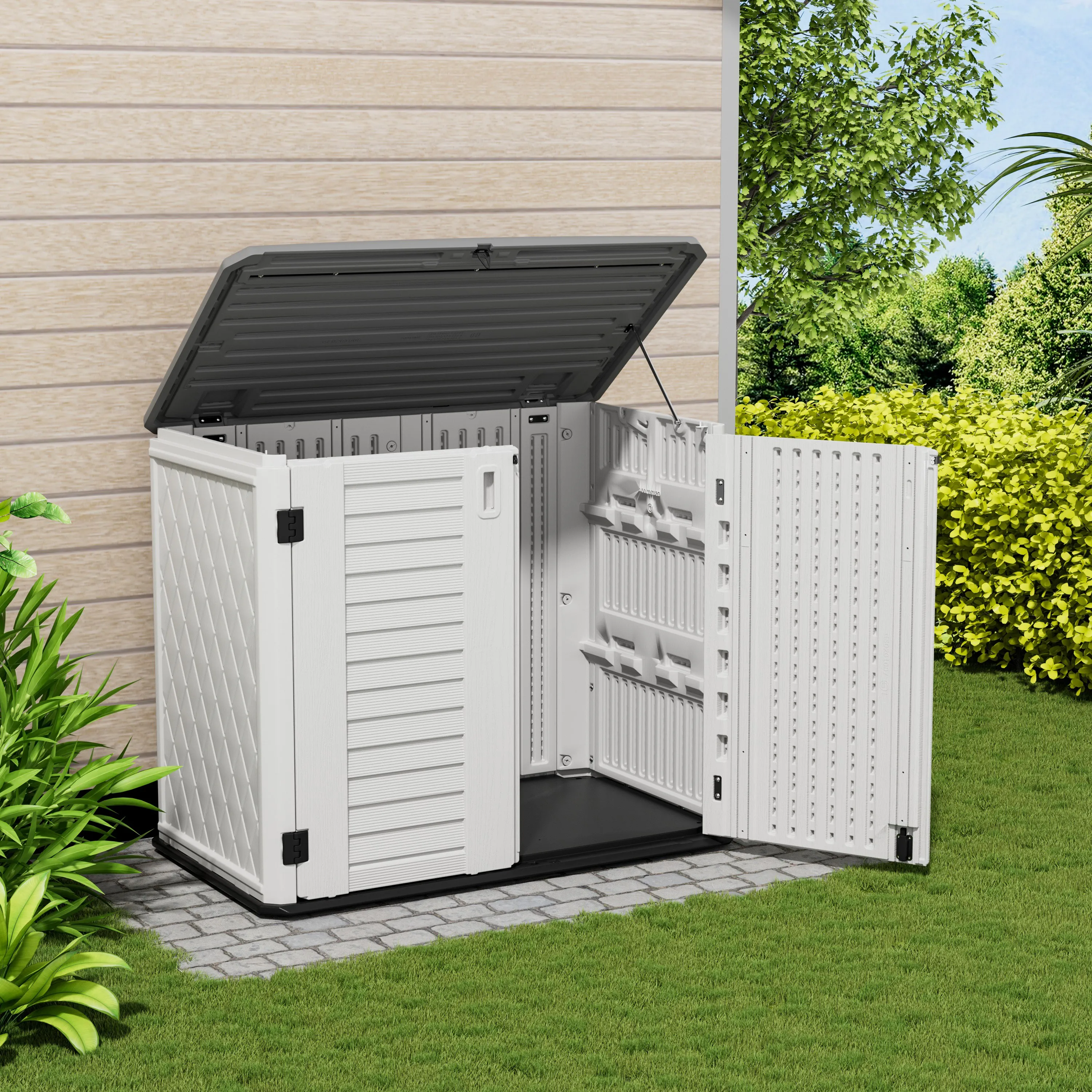 Customize KY-G01 Outdoor Storage Cabinet Waterproof Garden Box