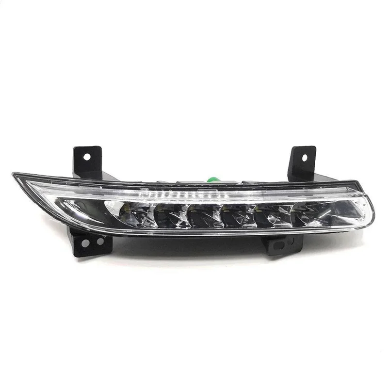 Car Front Left LED DRL Fog Light for Renault Fluence 2014+ Auto Driving Lamp Daytime Running Light Bumper Lamp