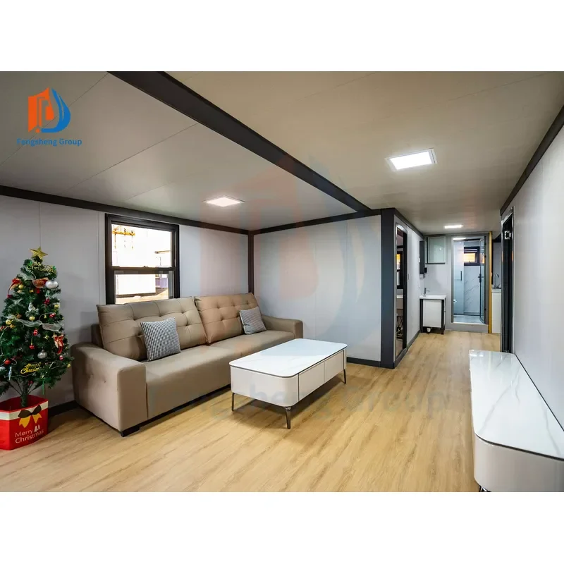Expandable Container Module House 2 Bedroom Prefabricated Container Houses