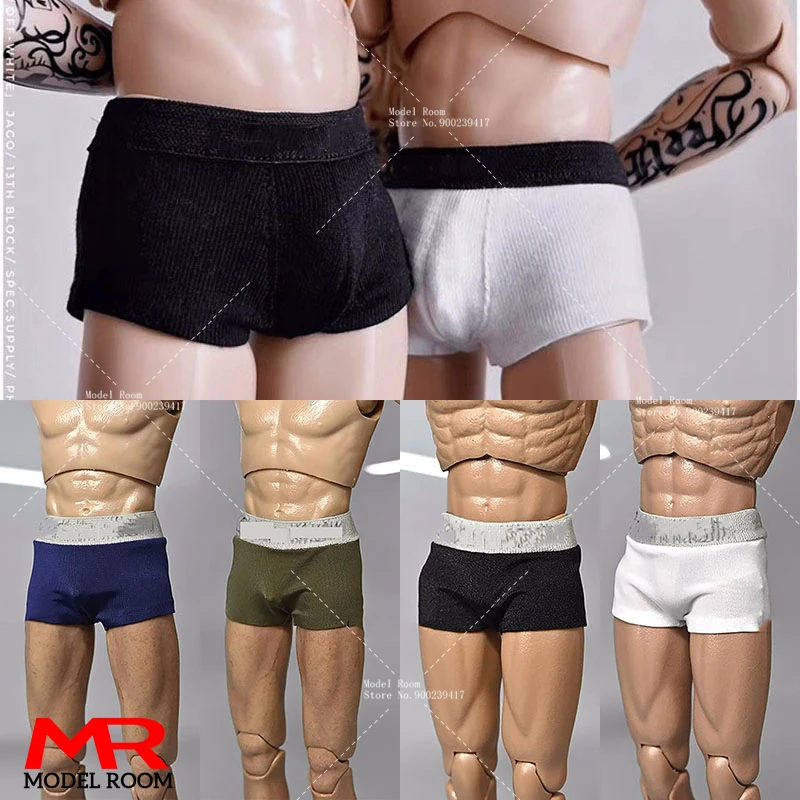 1/6 Scale Male Underpants Fashion Underwear Clothes Accessories Model Fit 12'' Male Soldier Action Figure Body Dolls