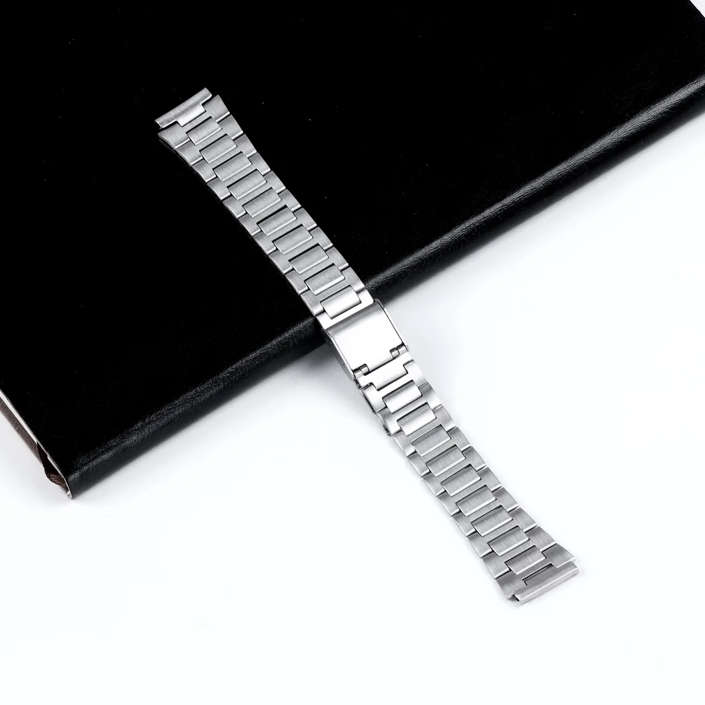 Universal Watch Strap 18mm For Casio W800h AE1200 F91W Stainless Steel Watchband Ultra-thin Metal Watch Band with Folding Buckle