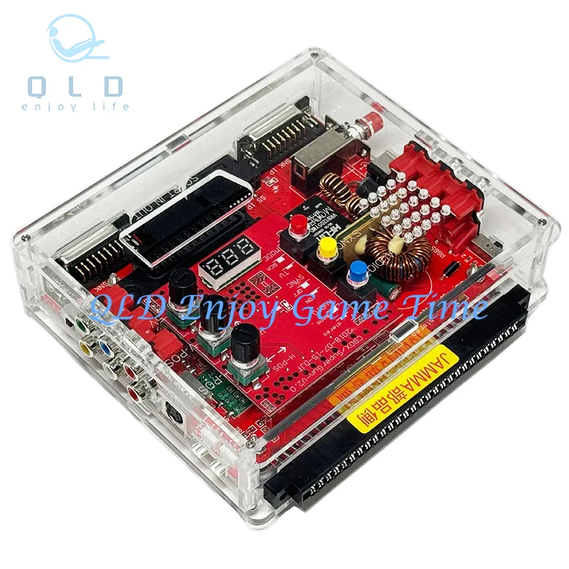 

V2.0 JAMMA CBOX / Super Gun Converter Board for DB15 Joypad Saturn Gamepad Arcade PCB box MVS Motherboard IGS Deck/CPS1/2