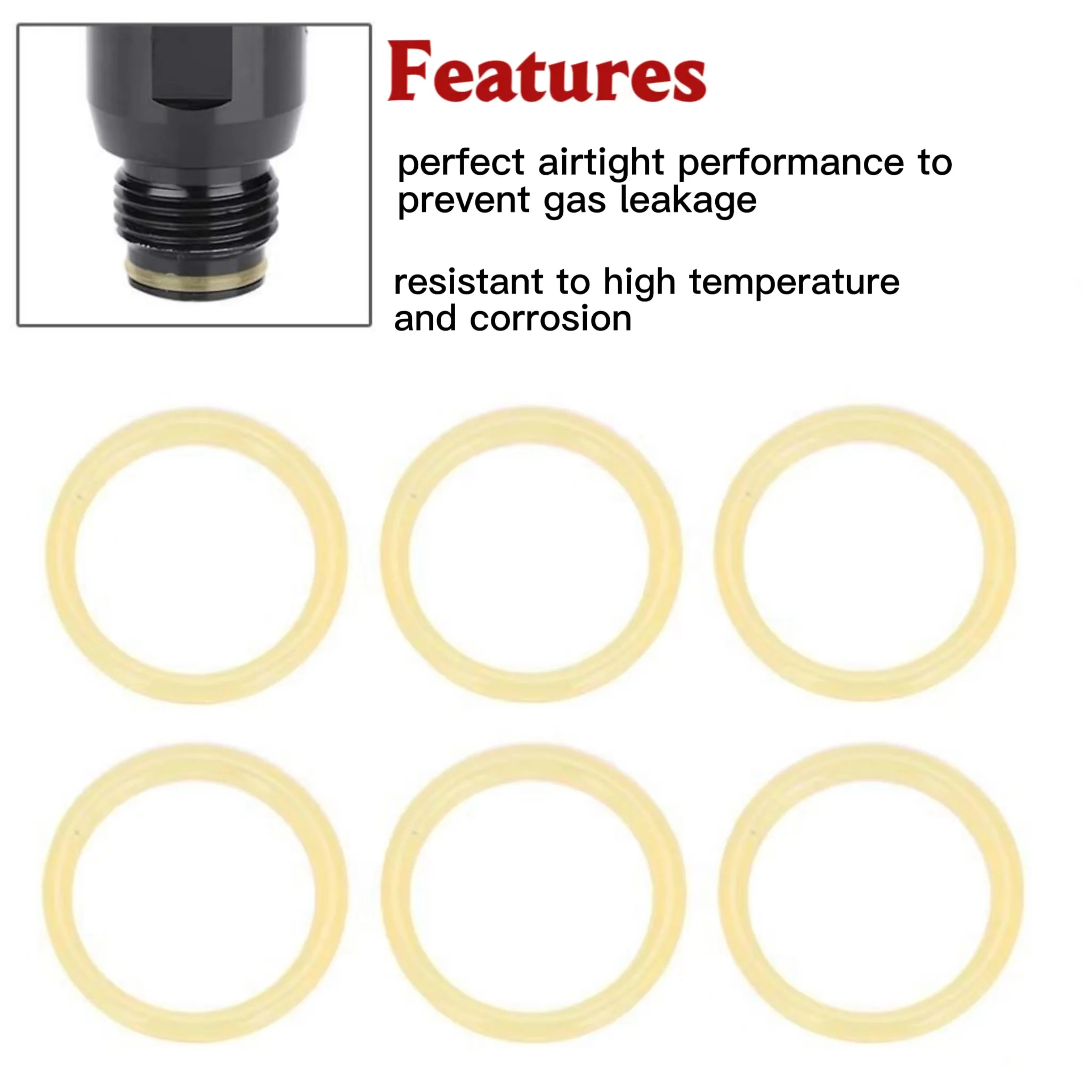 منظم خزان الألوان O-حلقة OD17mm * CS1.9mm البولي يوريثين مقياس التحمل 90 شور 10 قطعة/25 قطعة/50 قطعة