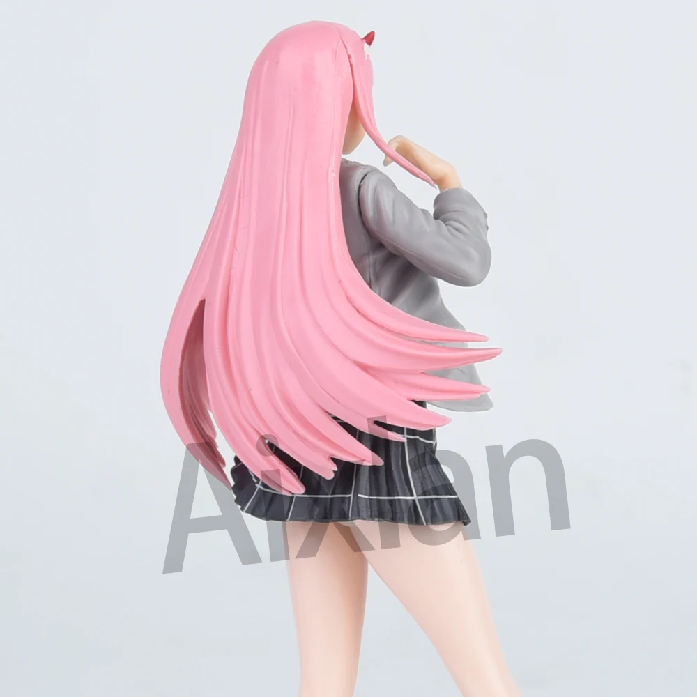 Aixlan 애니메이션 피규어 SEGA Zero Two DARLING in The FRANXX 02 대표팀 PVC 액션 피규어, 소장용 모델 장난감, 어린이 선물, 20cm