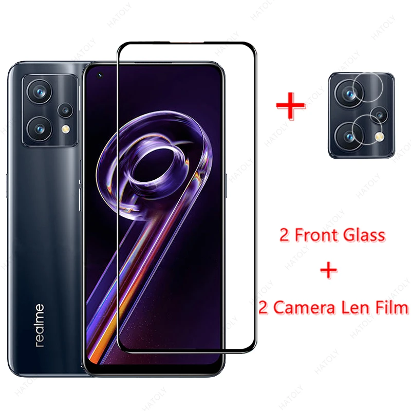 Glass for Realme 9 Pro Tempered Glass for Realme 9 10 Pro Plus Screen Protector Camera Len Film for Realme 9i 8i 8s 8 5G 4G