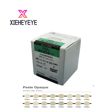 Teeth whitening materials Dental porcelain powder Noritake Super Porcelain EX-3 Paste Opaque NP Bonder Dentistry Tools 6g/bottle