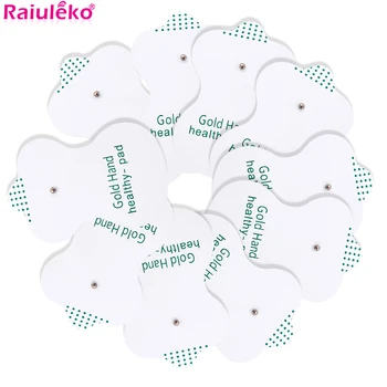 10/20Pcs Tens Electrode Pads เจลกาวสำหรับ EMS กระตุ้นกล้ามเนื้อไฟฟ้าดิจิตอลเครื่องนวดสติกเกอร์