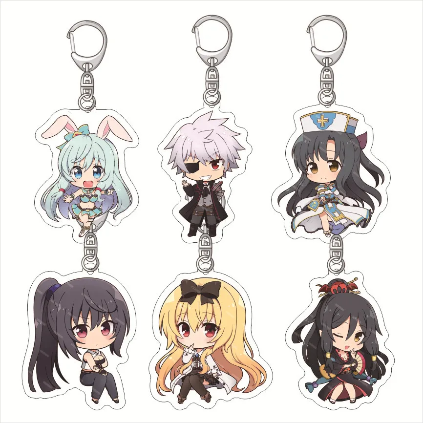 Arifureta Shokugyou de Sekai Saikyou cute keychain  llaveros kawaii