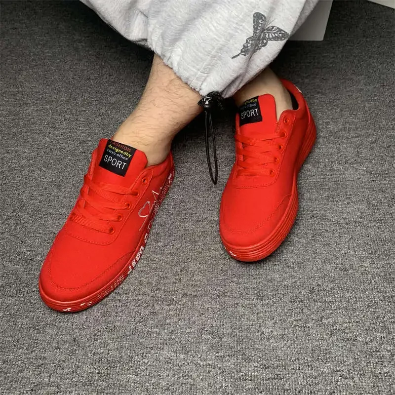 Zapatos Men Athletic Shoes Tops Espadrille For Men Tennis Luxury Brand 2023 Sneaker Luxe Oversize Shoes Men\'s Sports Red Tennis