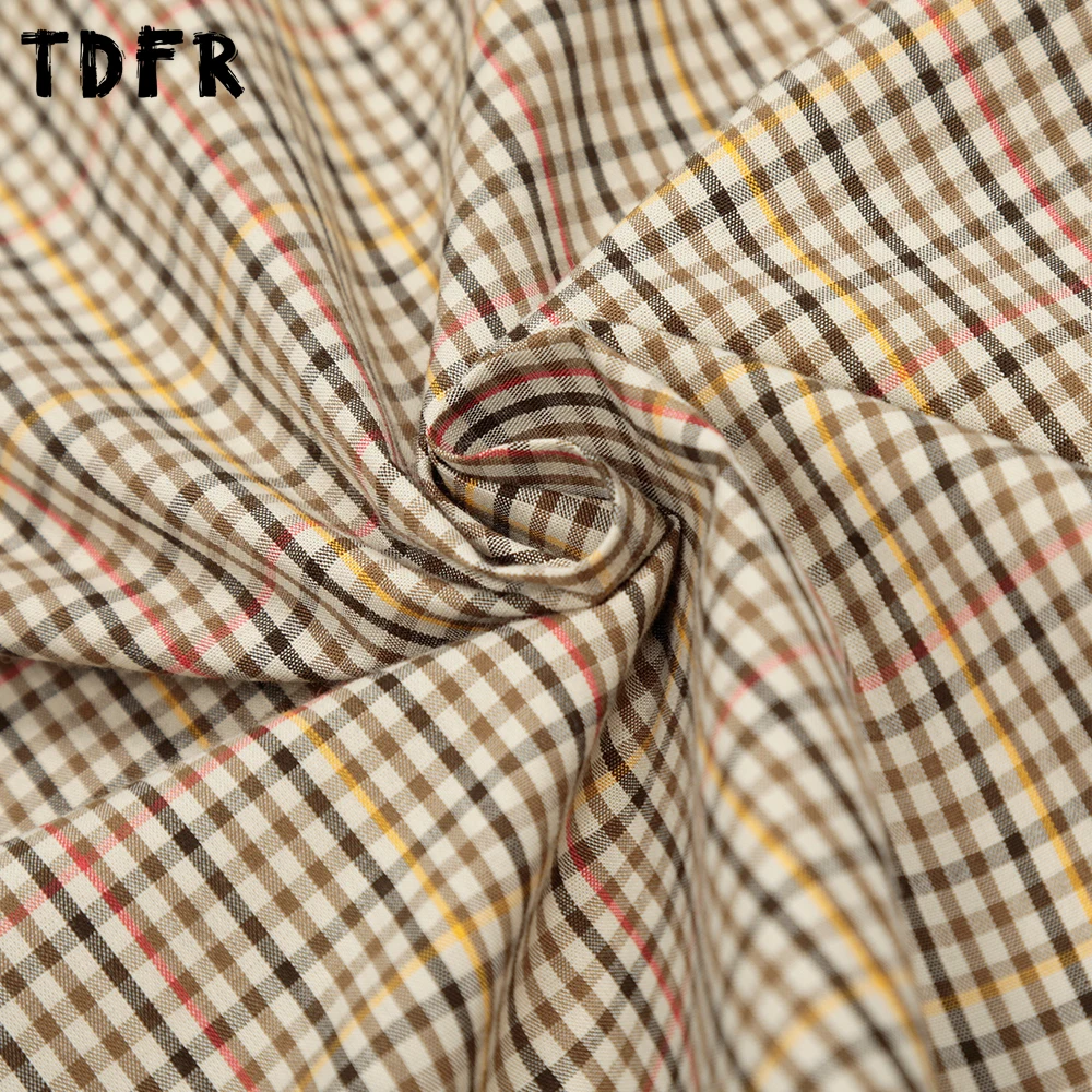 Camisas de manga curta xadrez pequena masculina retro casual verão gola único breasted solto meia manga camisas de algodão masculino