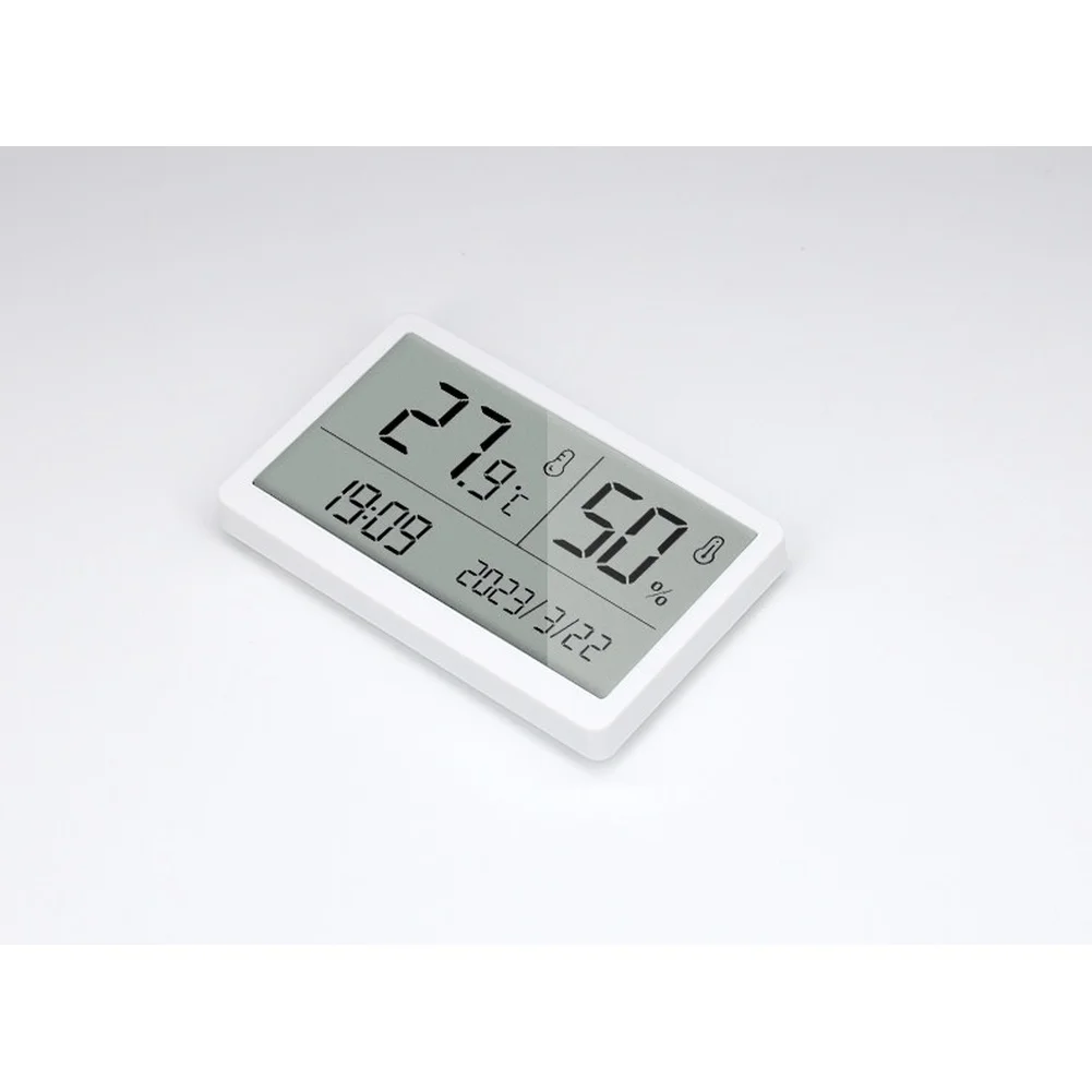 Indoor Digital Hygrometer Thermometer GM1371 Featuring Large LCD Display for Simultaneous Temperature and Humidity Monitoring
