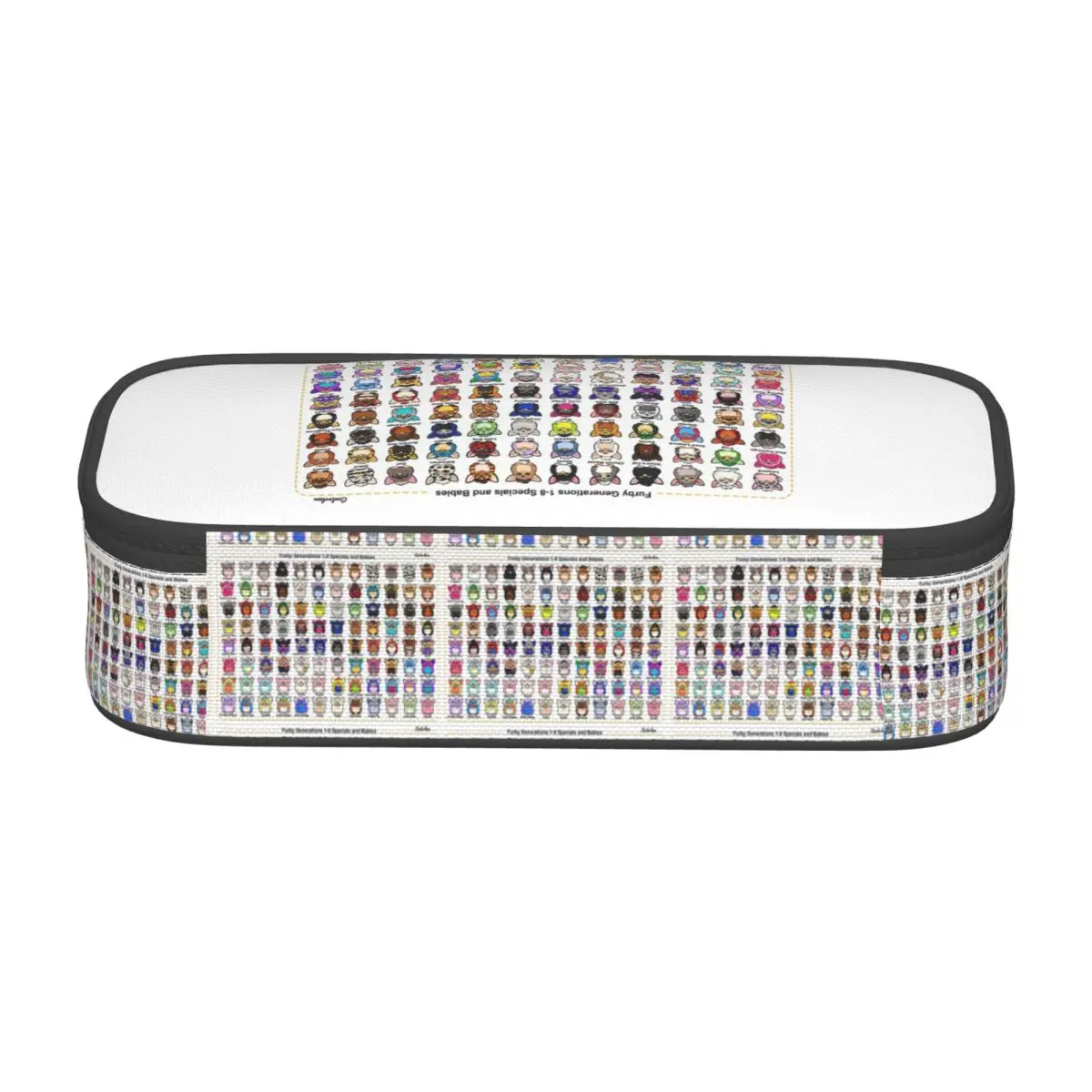 Estuche para lápices de colección Furby, estuche para lápices, suministros de papelería, caja grande para bolígrafos, bolsa para lápices para estudiantes