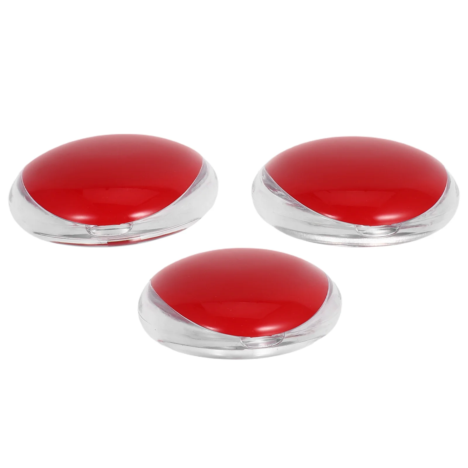 3 szt. Pudełko do przechowywania z lusterkiem, małe etui na kosmetyki dla kobiet, pojemnik na rzęsy, etui na puder, lekkie kosmetyczki podróżne