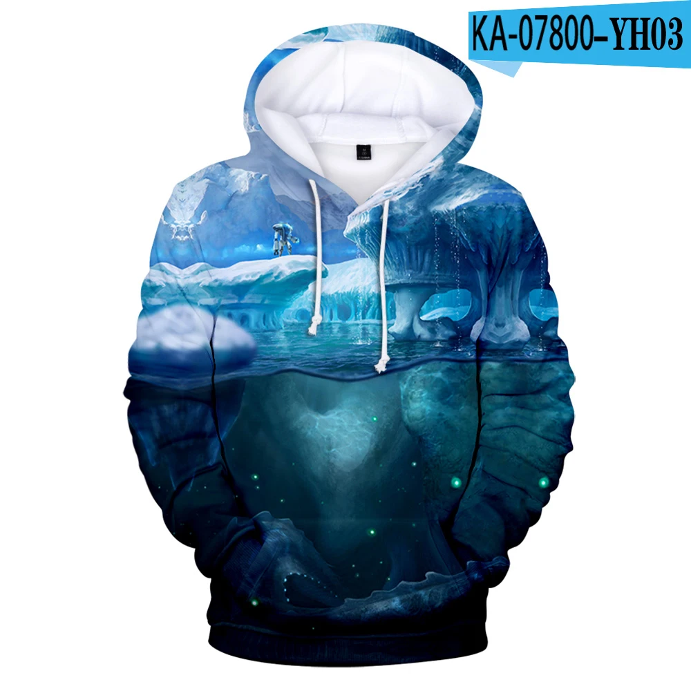 Subnautica Below Zero 3D Printed Hoodies Game Sweatshirt Men Women Fashion Hoodie Pullover Streetwear Tops Oversized Tracksuit