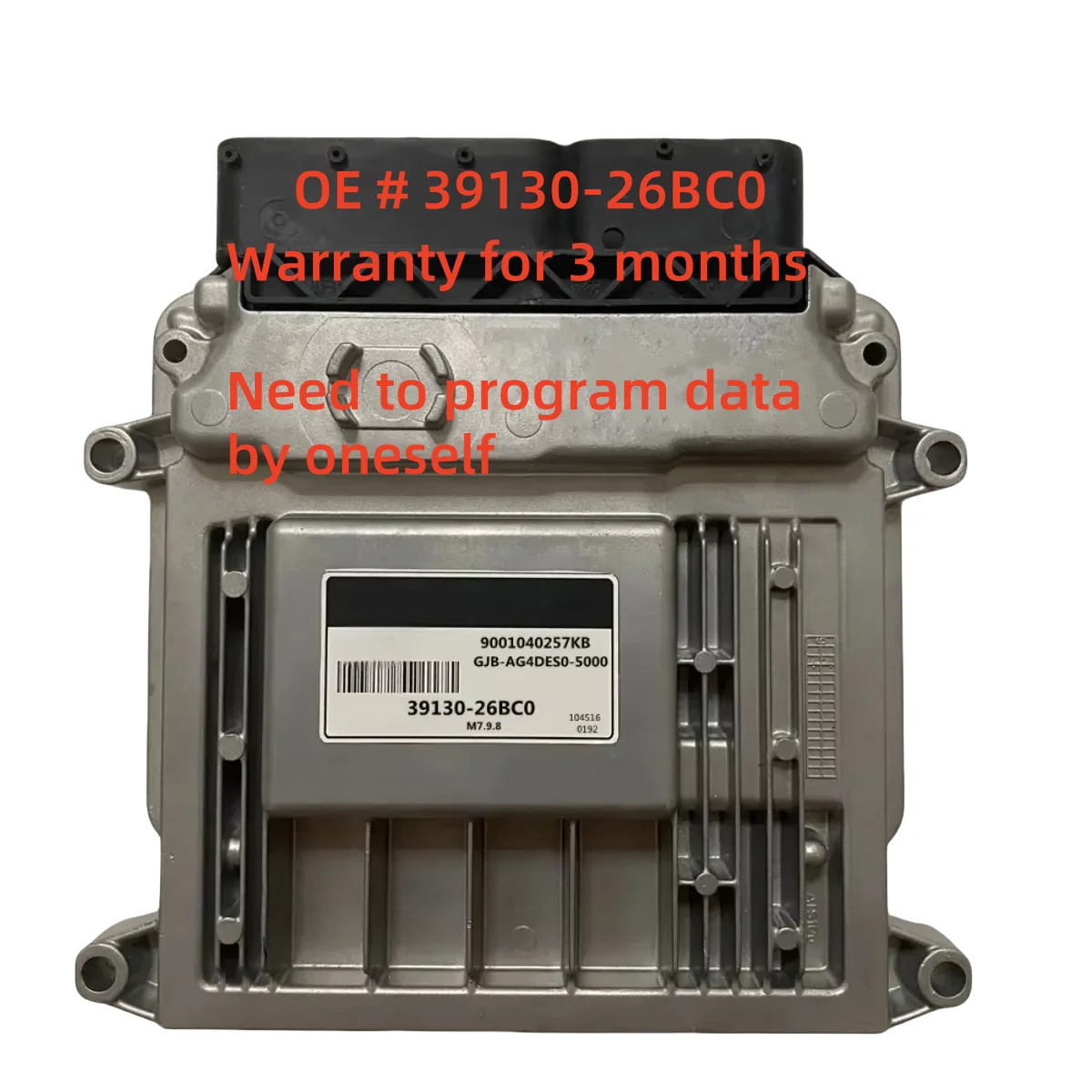 

High quality 39130-26BC0 3913026BC0 Car Engine Computer Board ECU Electronic Control Unit For Hyundai