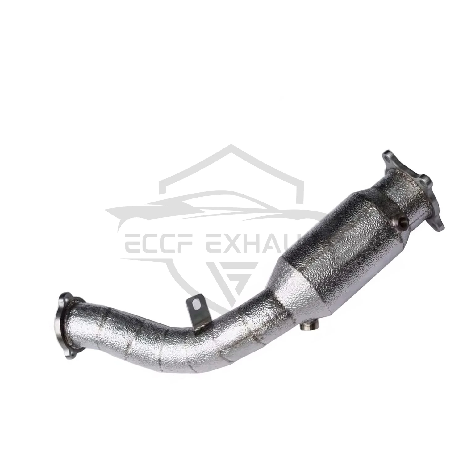 

Stainless Steel Downpipe With Heat Shield For Audi A4 A5 B8 2.0T Aggressive Exhaust Sound High Flow Performance Upgrade