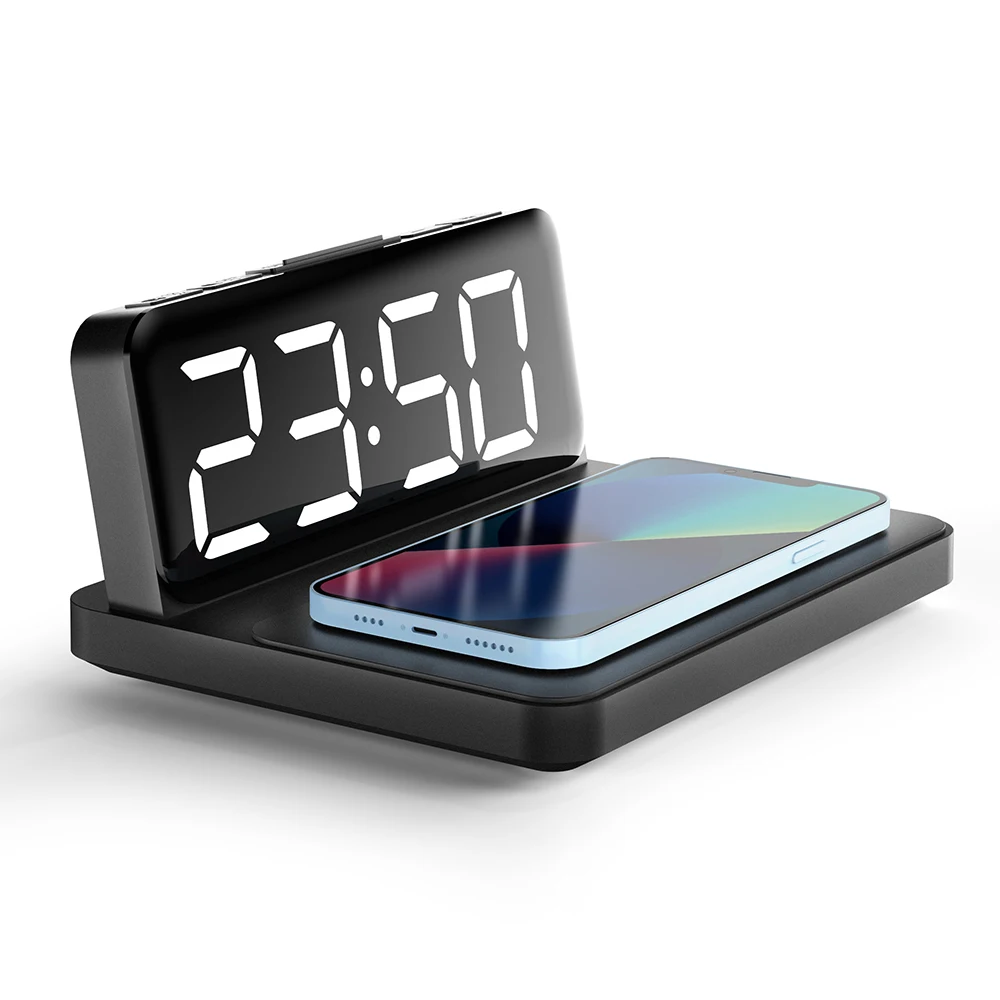 

15W 2 In 1 Wireless Charging Portable Qi Standard Fast Table Wireless Charger