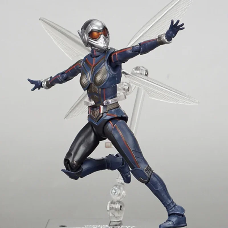 15cm Avengers Alliance Anime Figure Shf Hornet Female Ant Man And Hornet Female Model Dolls Gift Action Figure Toy Decoration Gi