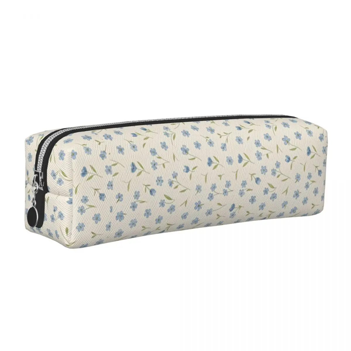 Милые пеналы INS Foral, пеналы с синими цветами, коробка для ручек для студентов, сумки большой емкости, школьные принадлежности, косметические канцелярские принадлежности