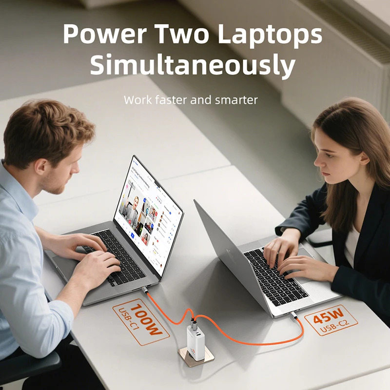 Cabletime carregador usb c 150w pd gan carregador rápido 4 em 1 hub de carregamento usb c para segurança de carregamento de alta velocidade para macbook pro ipad