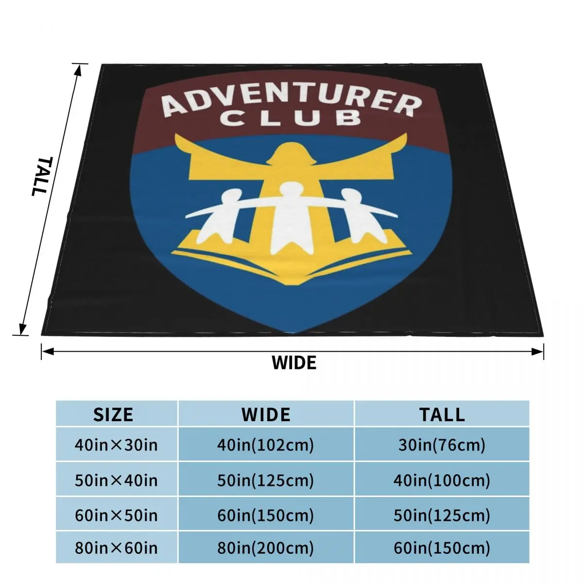 Adventurer Club Logo Seventh-Day Adventist Church Throw Blanket Blanket For Baby Weighted Blanket sofa