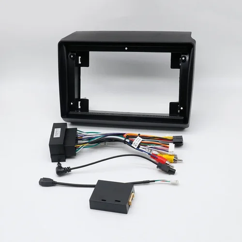 Imagen 2 del producto Adaptador Canbus de 9 pulgadas para salpicadero de coche, Radio, reproductor de DVD, Fascias, Marco para Fiat Ducato Citroen Jumper Peugeot Boxer 2011 +