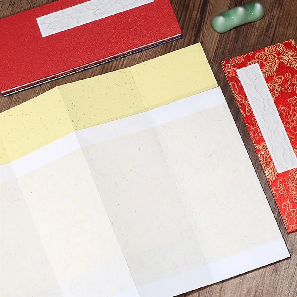 

Calligraphy Scriptures Retro Folding Organ Notepad Diary Notepad Literature Imperial Edict Notebook Journal Blank