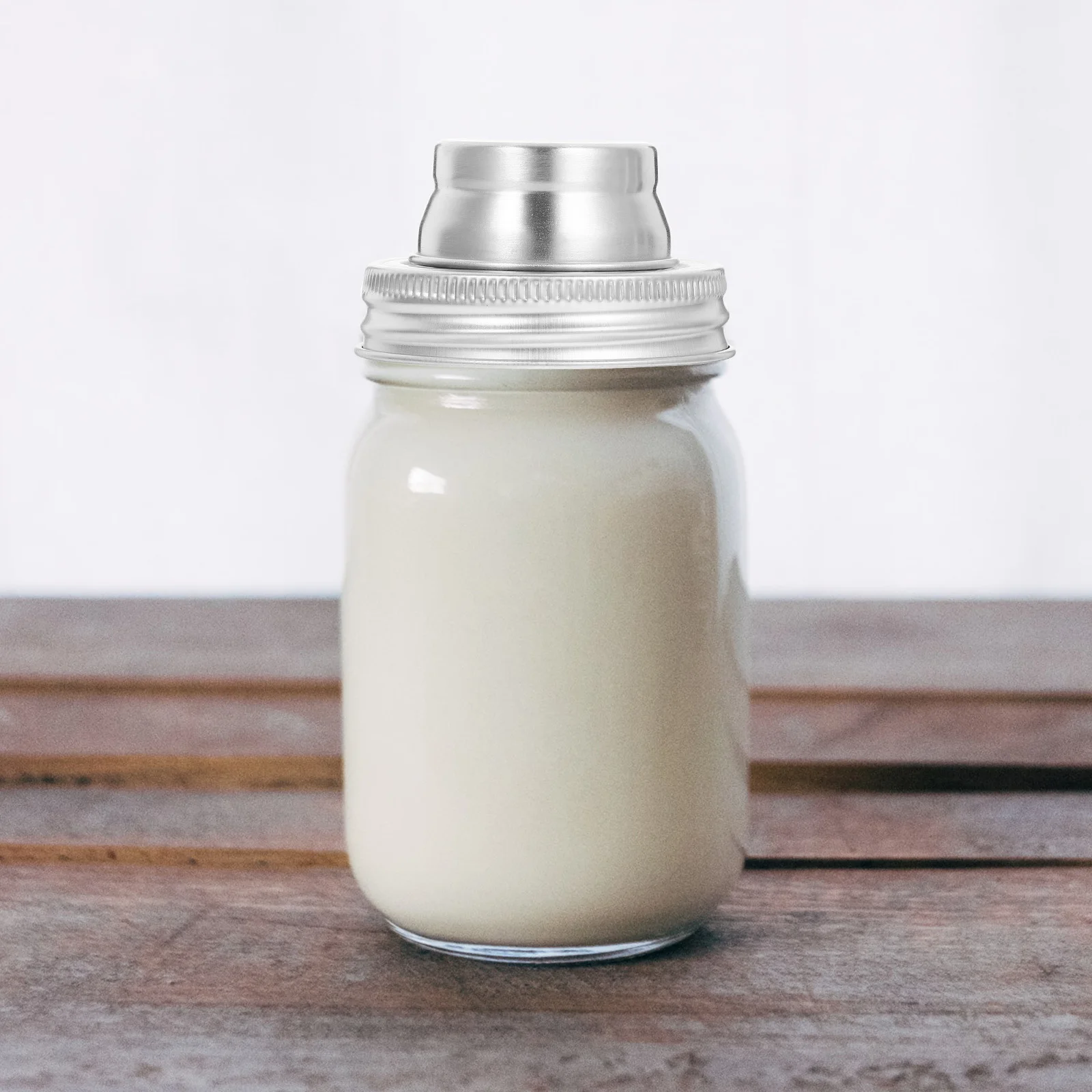 

6Pcs Jar Shaker Lids Stainless Steel Rust-Free Multi-Function Spice Bottle Covers Mason Jar Cocktail Shaking Lids