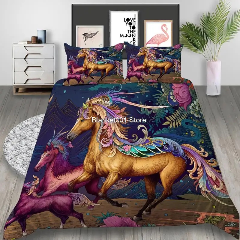 

New Arrival Japanese Ukiyoe 3D Printed Bedding Set Duvet Covers Pillowcases Comforter Bedding Set Bedclothes Bed Linen