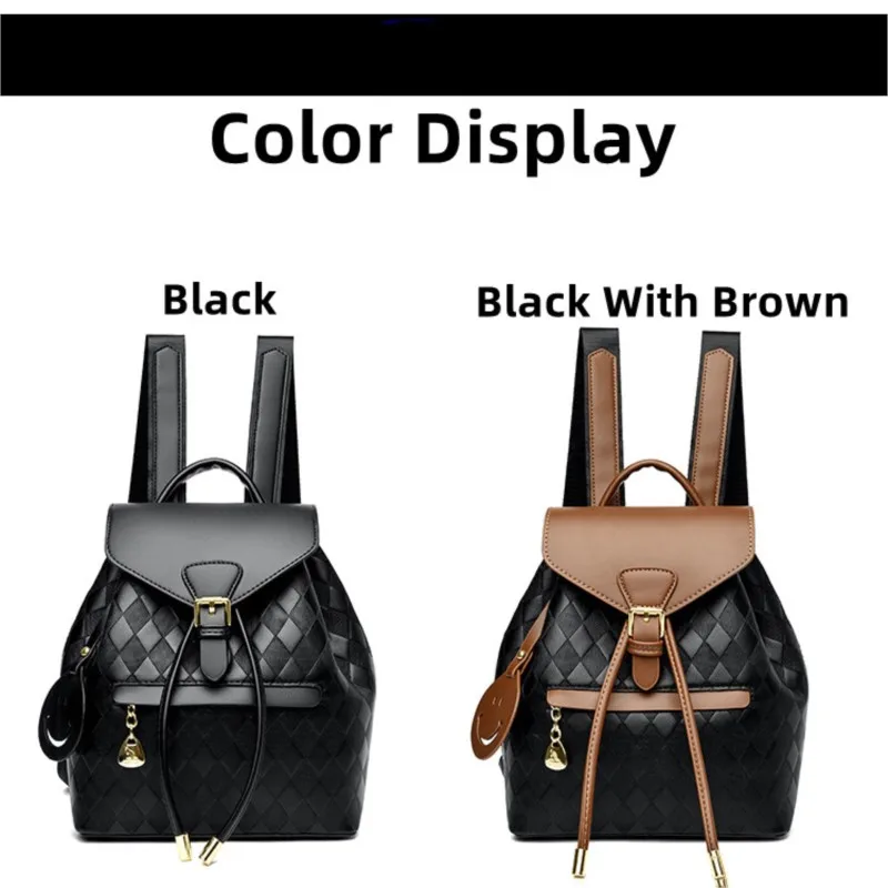 Female Backpack Casual Multifunction Women Leather Backpack Shoulder School Travel Back Pack