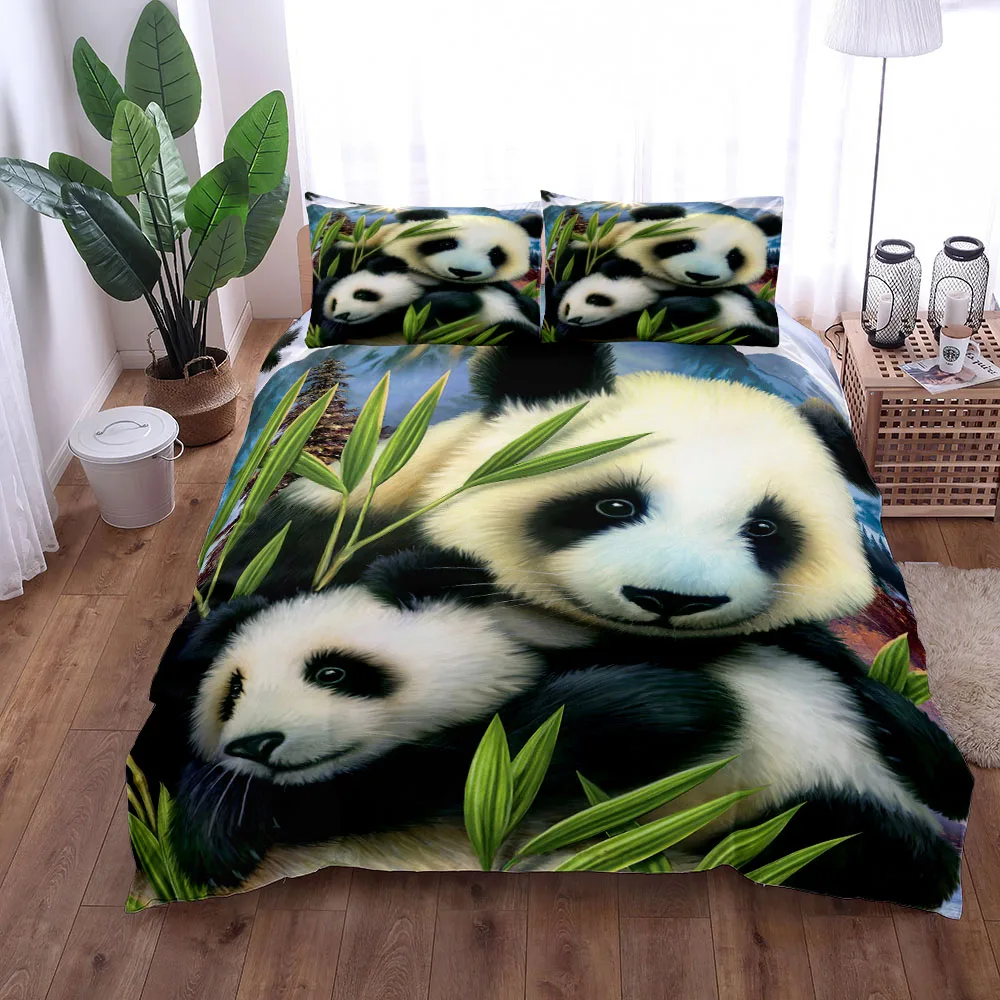 World Animal Day Commemorate Duvet Cover Set UK Single Double Queen US Twin Full King Size  Bed Linen Set