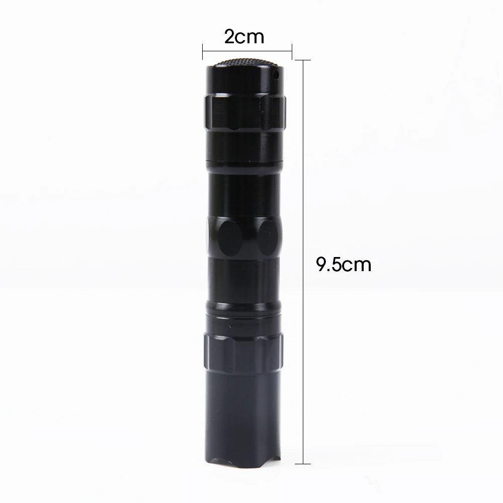 Portable Mini Flashlight Ultra Bright Battery Operated Torch Lamp Lantern Waterproof Outdoor Travel Camping Tactical Flashlight