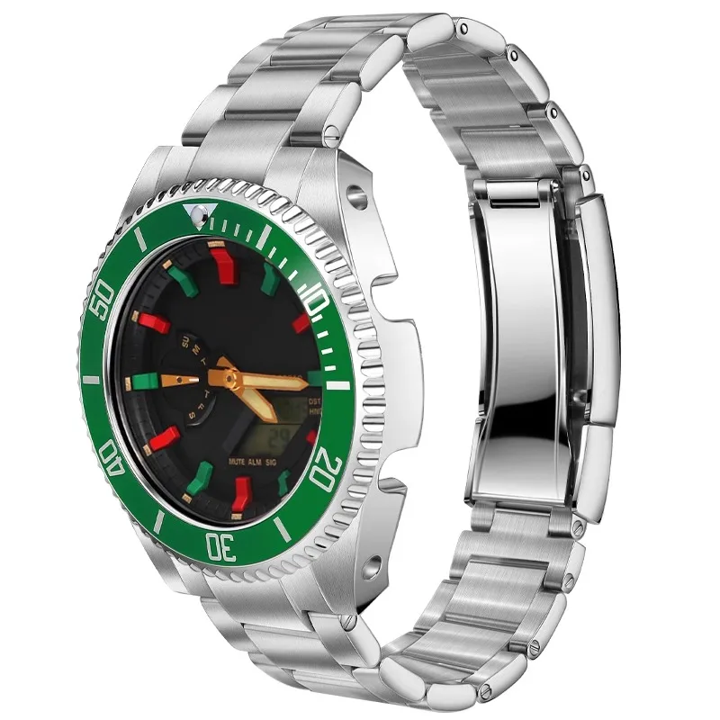 Modified GA-2100 Case Stainless Steel Case Strap Suitable for Casio G-SHOCK GA-B2100 GA-2100/2110 Replacement Parts Men's