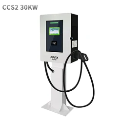 AFAX 전원 벽 장착 EV 자동차용 DC 고속 충전기, 32A IP54 CCS 2 40KW EVSE 레벨 1