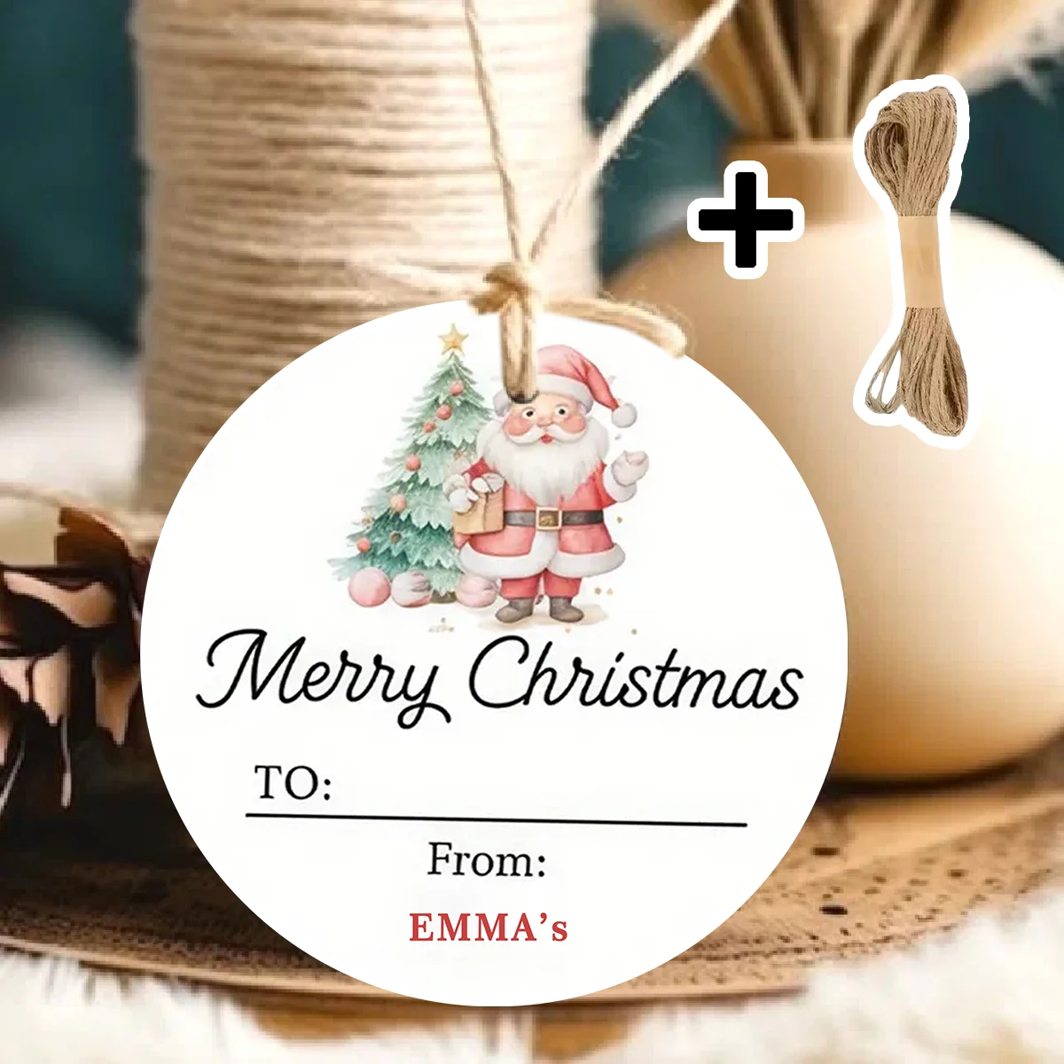 

90PCS Christmas Cards for Gift Wrapping and Party Decorations