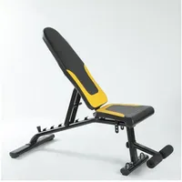 New Sit Up Bench Home Supine Board Multifunctional Auxiliary Device Dumbbell Stool Crunch Bench Ab Chair Indoor Fitness Equipmen