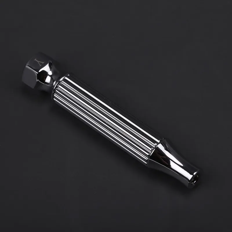 Yaqi  Apollo /PILLAR Chrome Color Safety Razor Handle