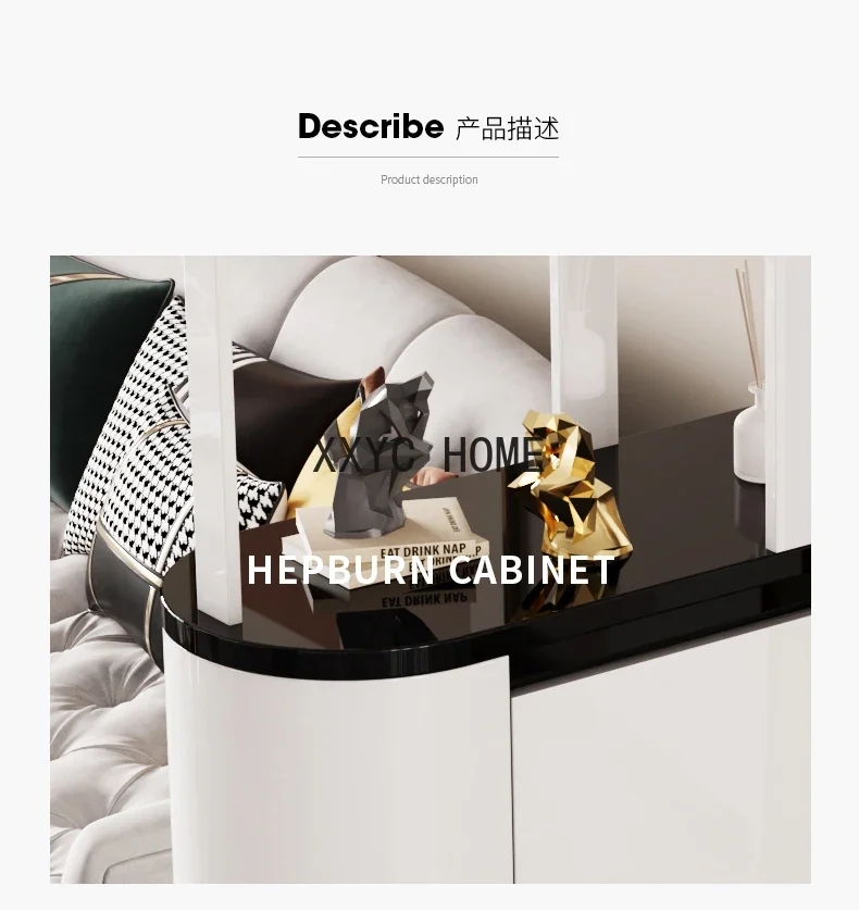 Home Living Room Entrance Cabinet Hallway Wine Cabinet Shoe  Integrated New Double-Sided Screen