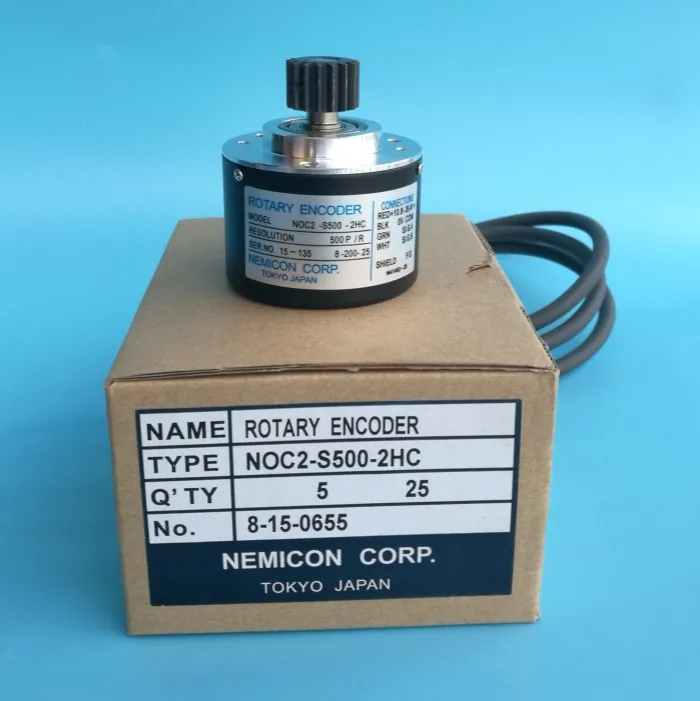 NEMICON Encoder NOC2-S500-2HC for Chen Hsong molding machine,internal secret control encoder NOC2-S1000-2HC