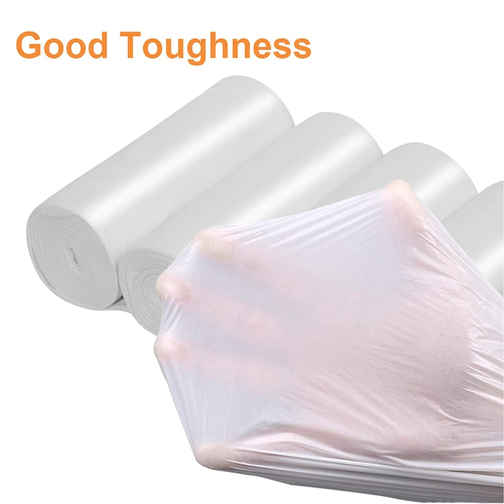 8 gallon compostable garbage bags, can be put into tall kitchen garbage bags, trash can liner white(100 pcs 20-30 L)