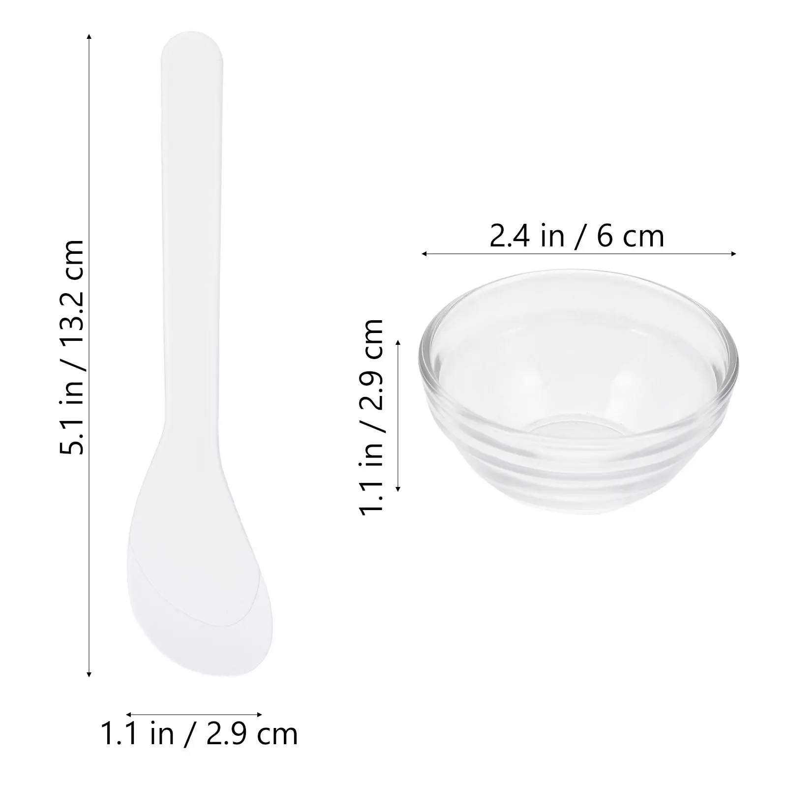 1Set High-Quality Mixing Bowl Set Multi-Functional Beauty Supply for DIY Face Mask Preparation Spa Salon Daily - view 4