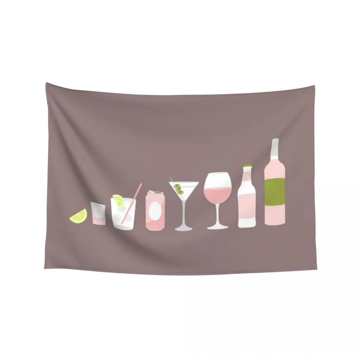 

DRINK UP Tapestry Room Decor Cute Home Decorations Decoration For Bedroom Carpet Wall Tapestry