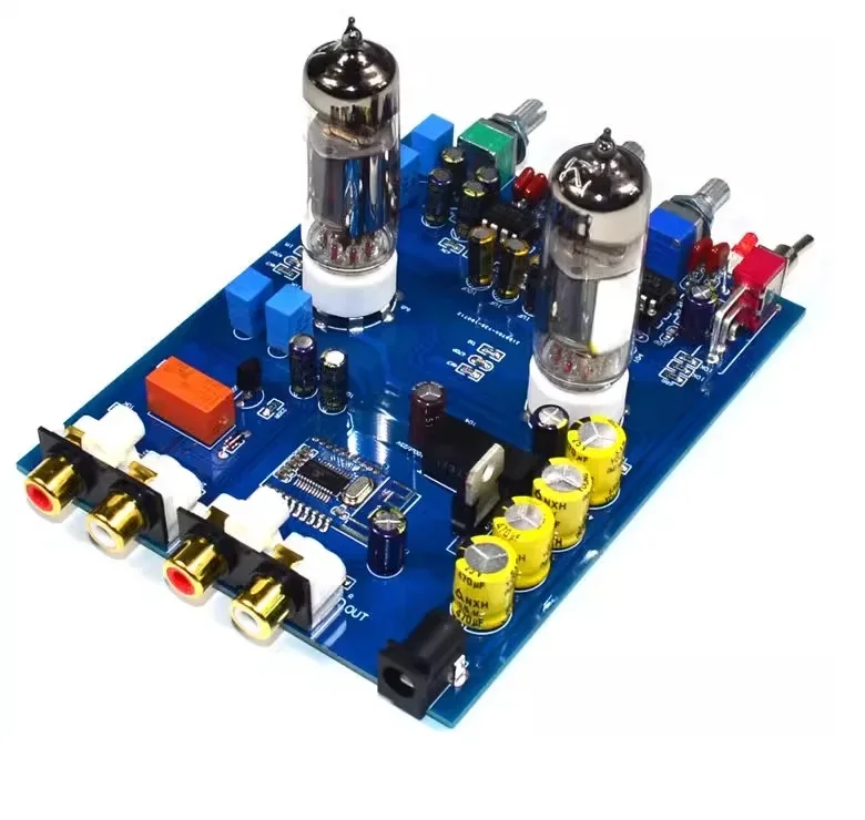 

Amplificador Bluetooth Tube Preamplifier Fever Hifi 6J5 Bile Vacuum Tube Preamp NE5532 Pre Amplifier Tone Control Board