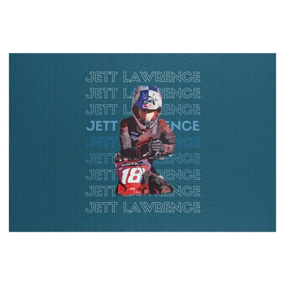 Jett Lawrence Jettson 83 Tx Jigsaw Puzzle Personalized Name Children Custom Photo Puzzle