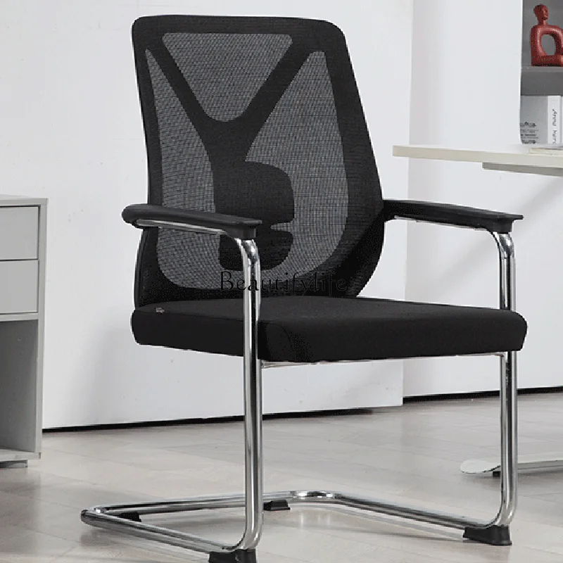 

Pad Stool Office Chair Mesh Leg Base Relaxing Vanity Comfortable Office Chair Designer Study Silla Escritorio Furniture