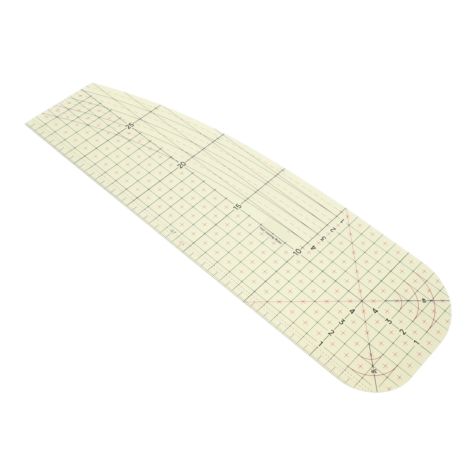 

Heat Resistant Ironing Ruler for Sewing Multifunctional Hem Guide with Clear Metric Markings for Quilting Tailoring and Pressing