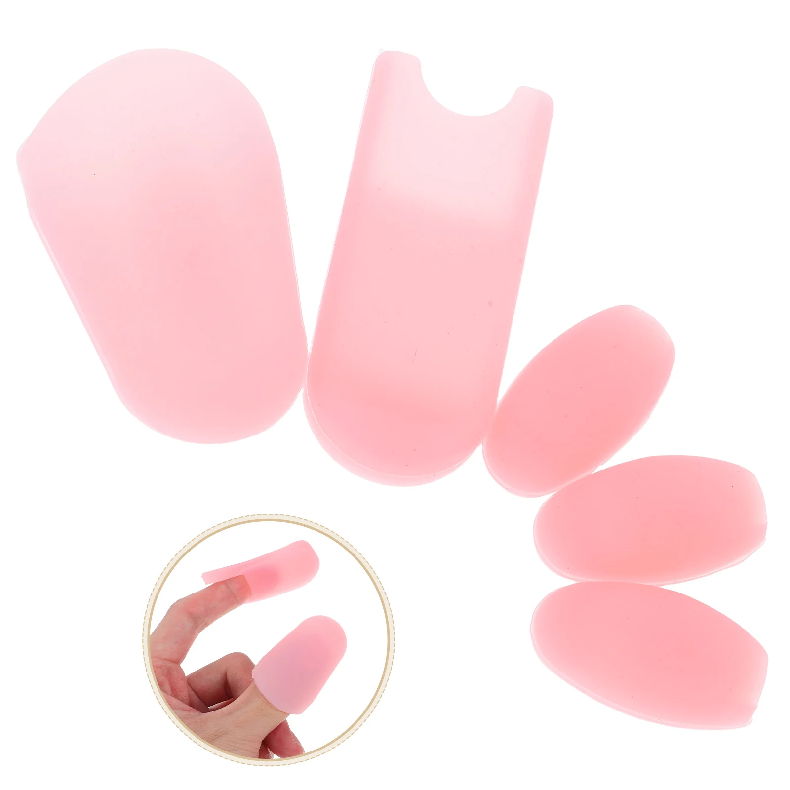 

5 Pcs Saxophone Finger Rest Pads Thumb Protective Cover Part Silica Gel Alto Cushion Accessories Instruments Accessory