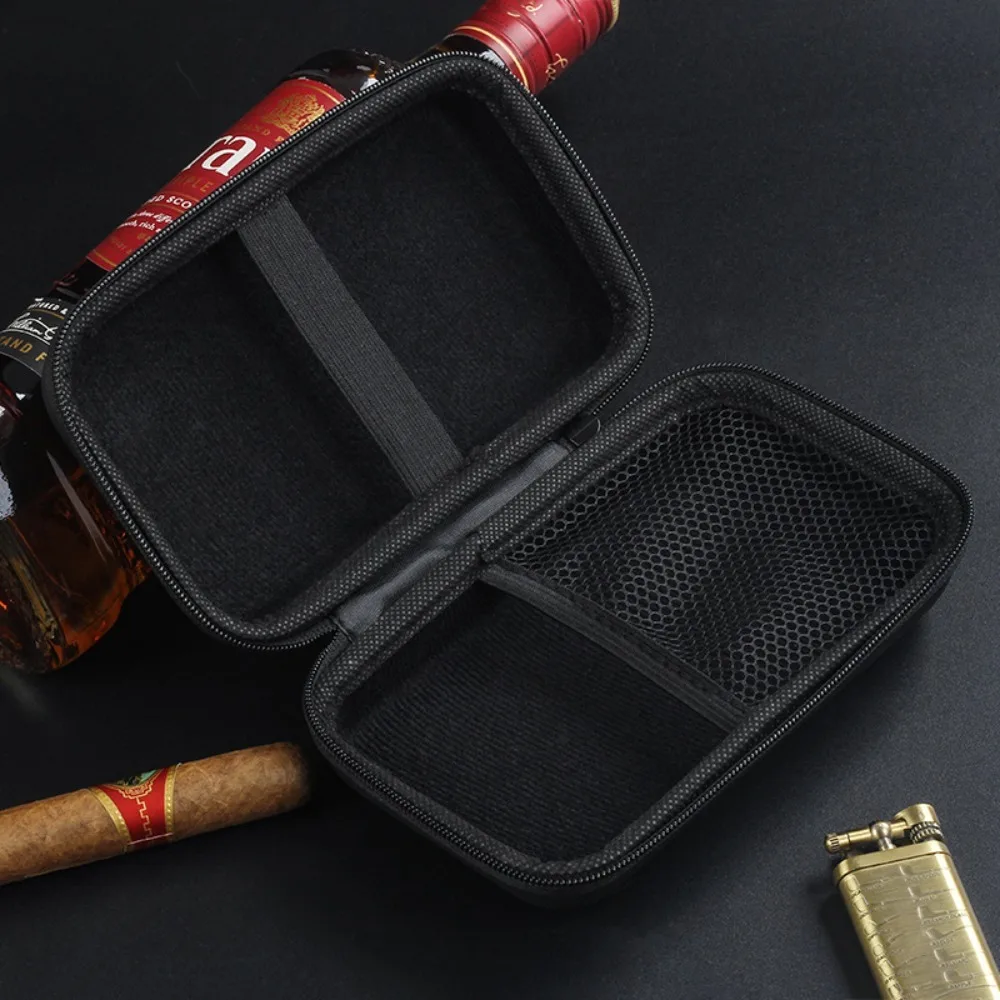 Cigar Humidor Holds up to 8 Cigars Suitable for Most Cigar Sizes Ideal Gift for Cigar Lovers Outdoor Travel Storage Box