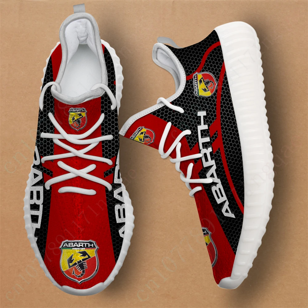 Abarth-Tênis Esportivo Leve Unisex, Tênis Masculino, Confortável, Tênis, Casual, Caminhada, Tamanho Grande