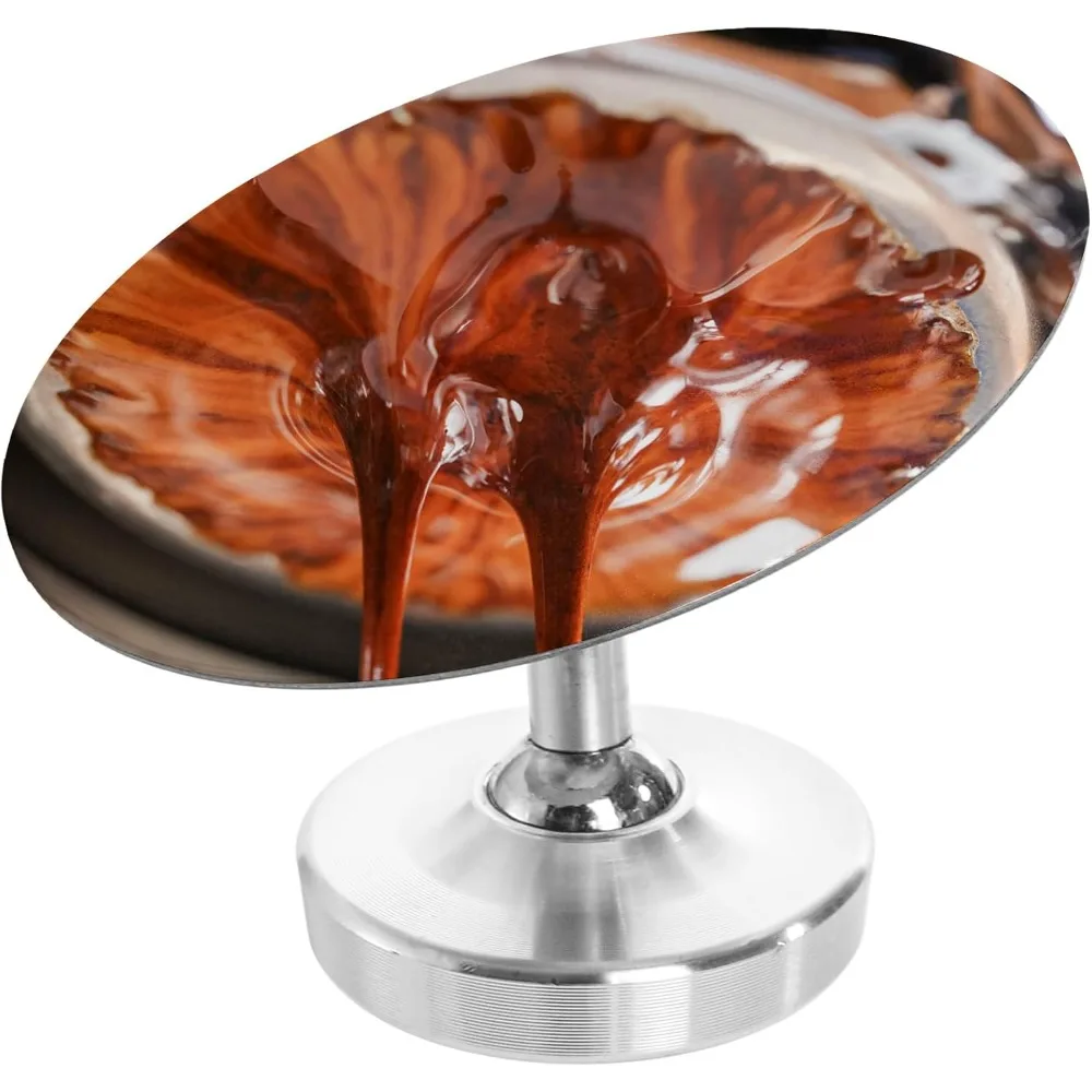 

Espresso extraction mirror, suitable for bottomless handles, made of stainless steel, with a magnetic adjustable base.